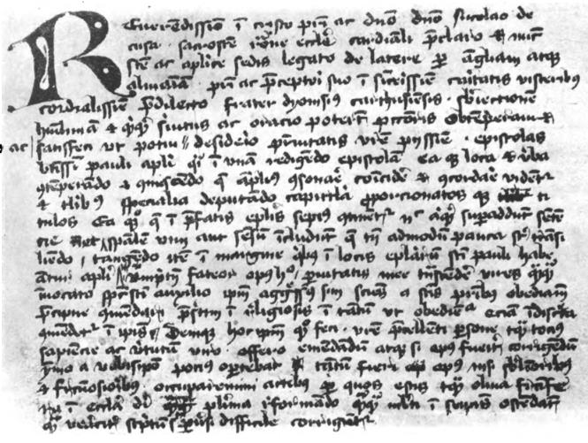 Denis the Carthusian Manuscript