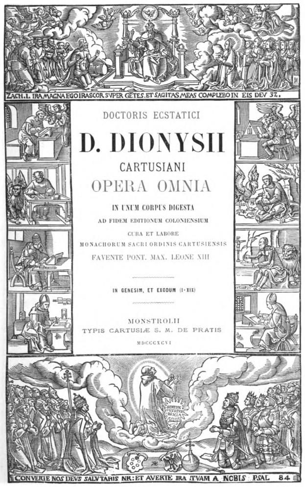 Opera Omnia Title Page